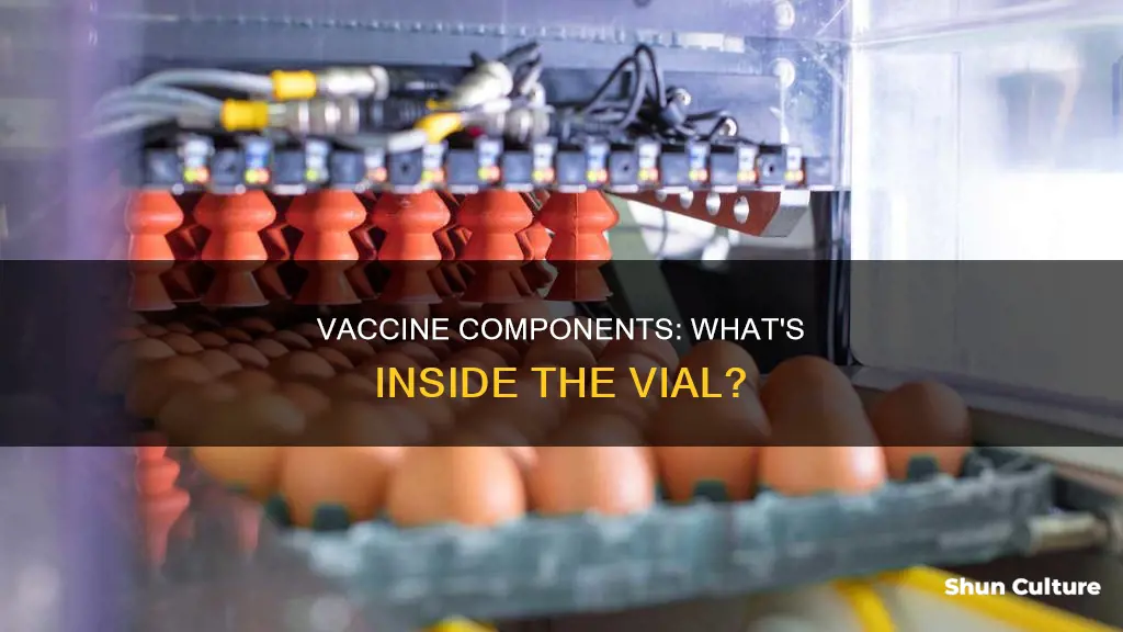 what are vaccines made of australia
