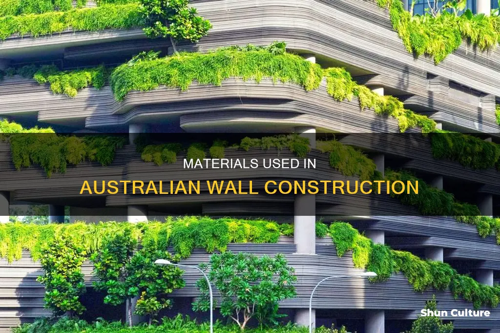 what are walls made of in australia