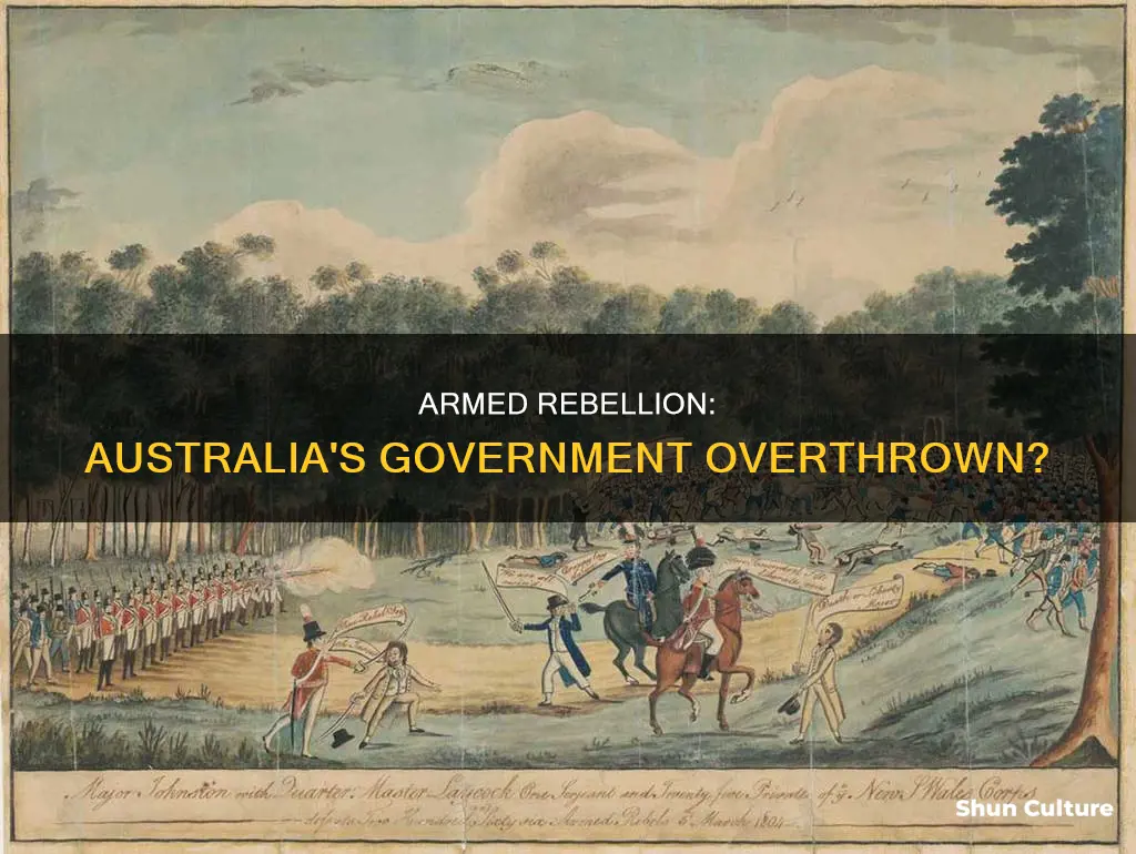 what armed rebellion overthrew the australian government