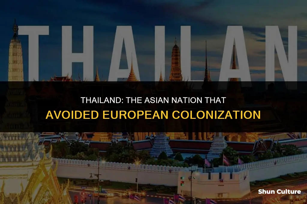 what asian nation avoided european colonization laos burma thailand vietnam
