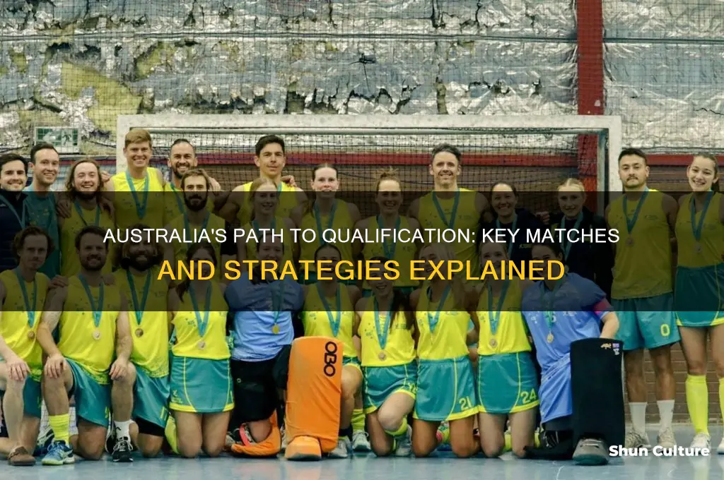 what australia need to qualify