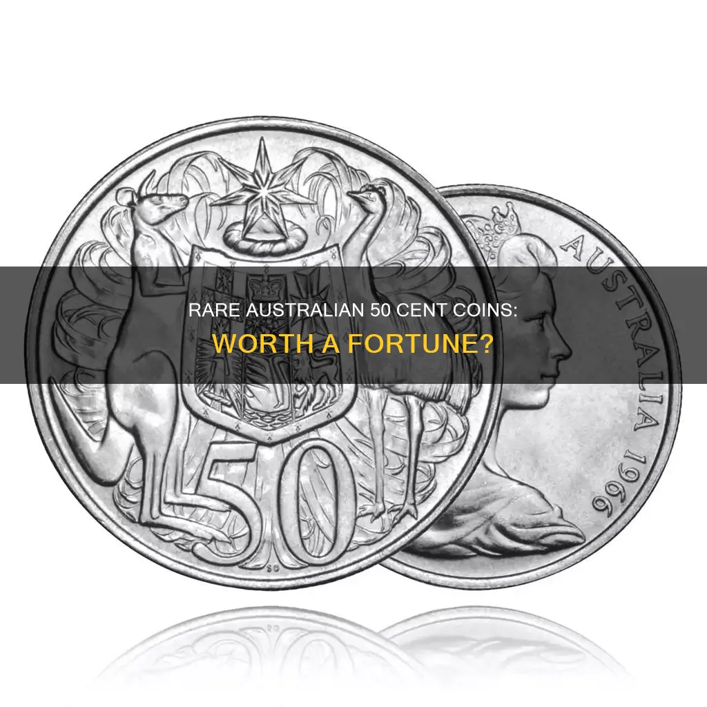 what australian 50 cent coins are worth money