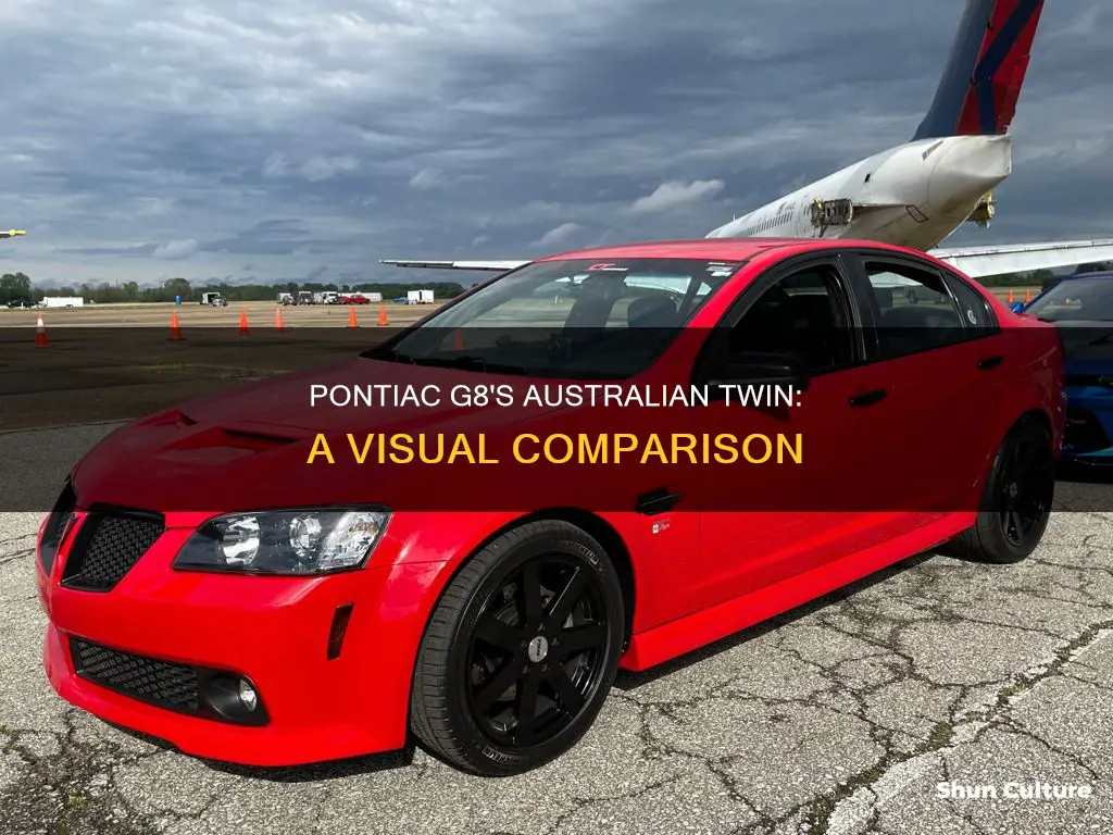 what australian car looks like the pontiac g8