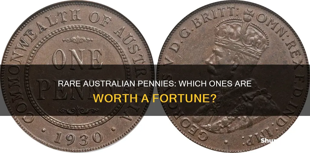 what australian pennies are worth a lot of money