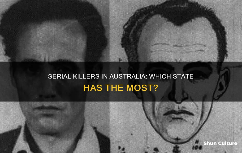 what australian state has the most serial killers