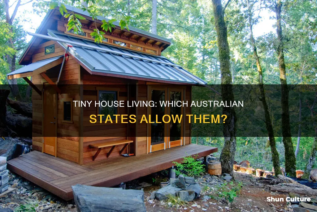 what australian states allow tiny houses