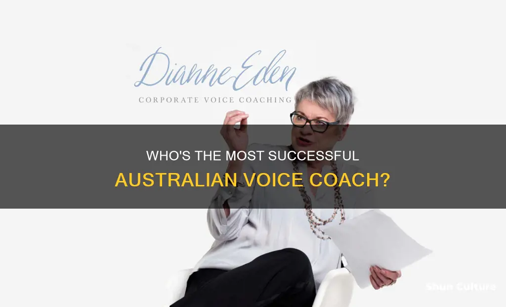 what australian voice coach has won the most
