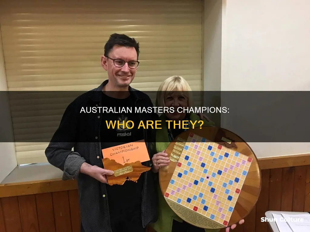 what australian won the masters