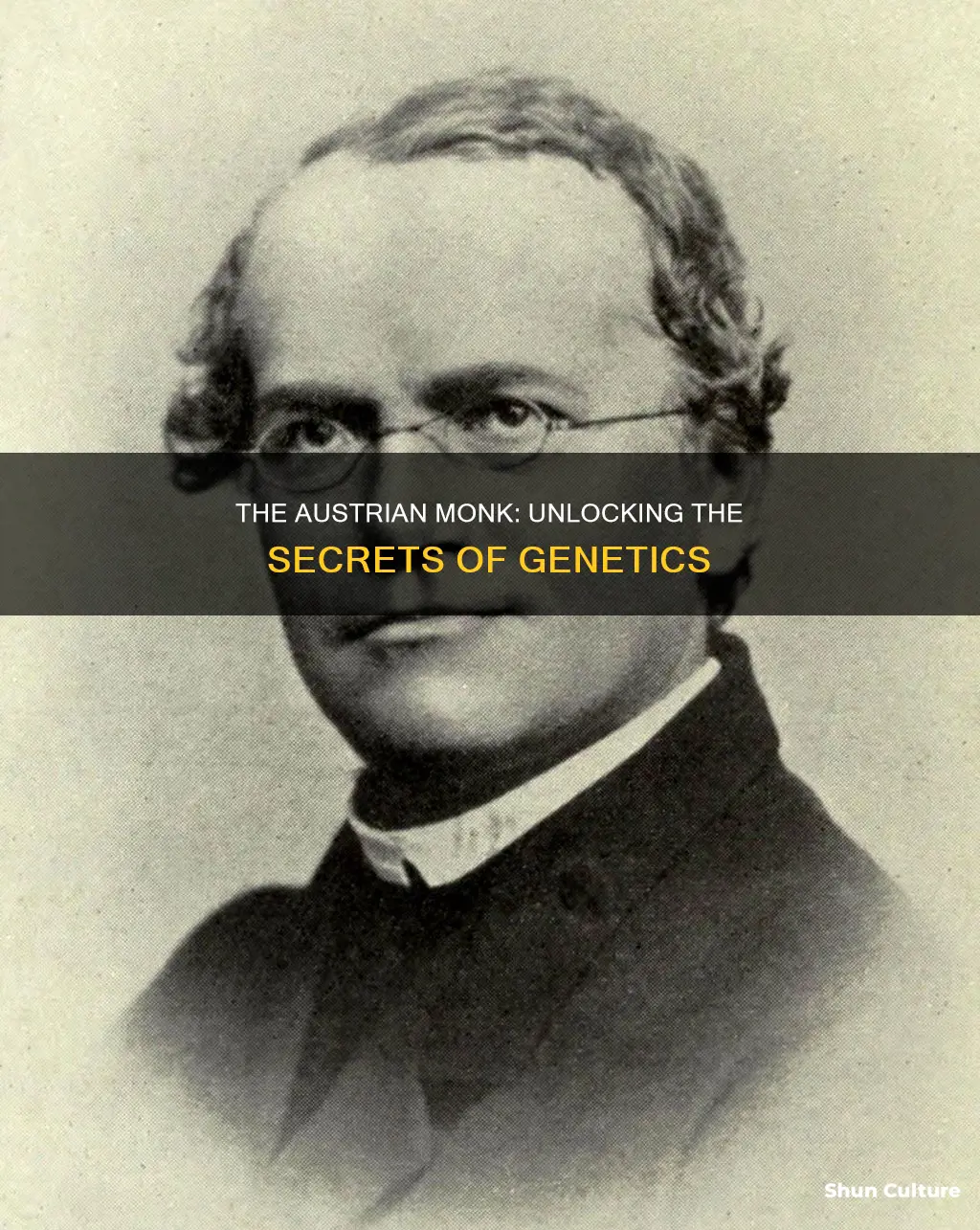 what austrian monk is known as the father of genetics