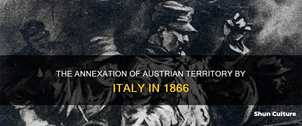 what austrian territory was annexed by italy in 1866