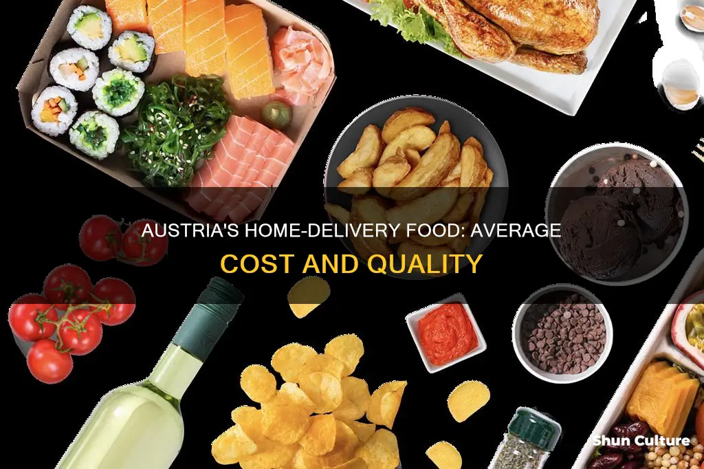 what average home delivery food in austria