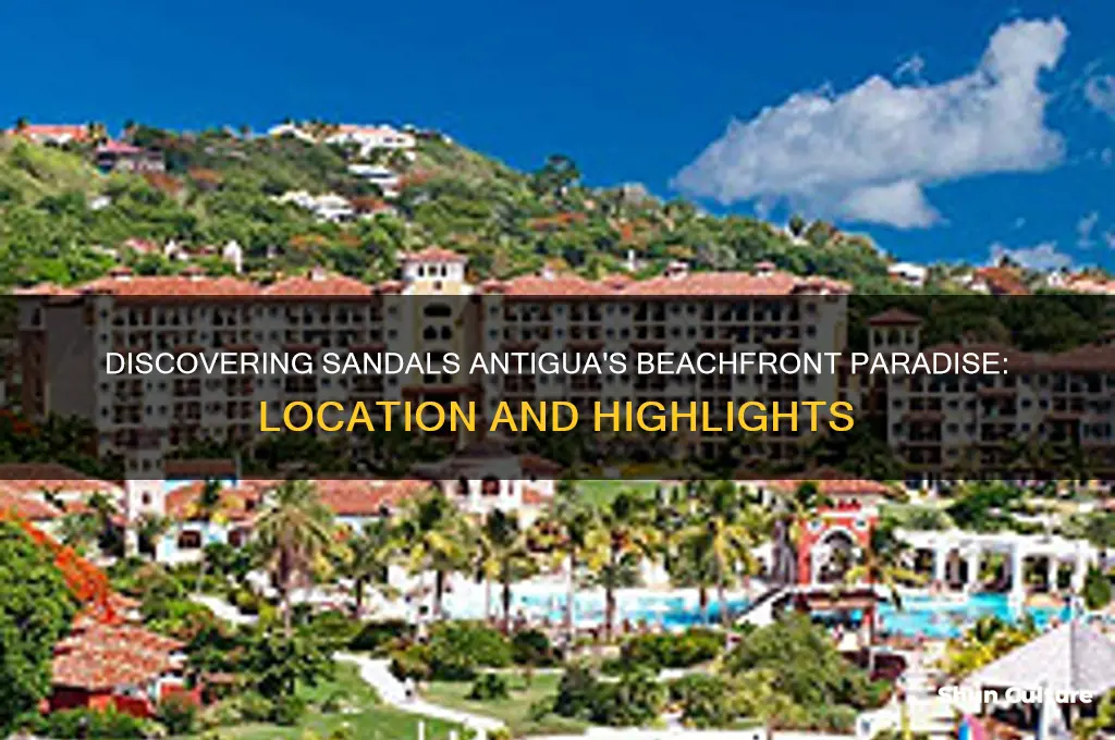 what beach is sandals antigua on