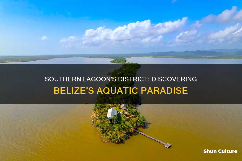 what belize district is southern lagoon in