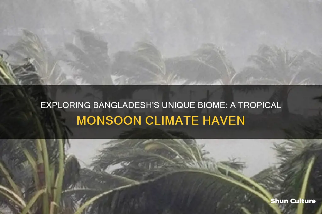 what biome does bangladesh occupy