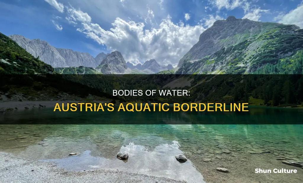 what bodies of water border austria