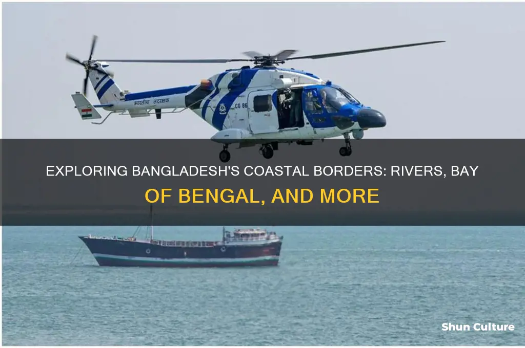 what bodies of water border bangladesh