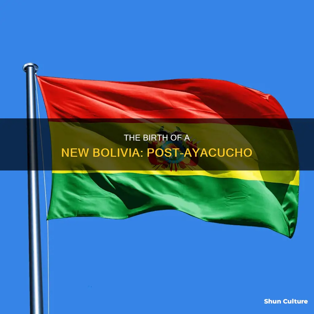 what bolivia became after the battle of ayacucho