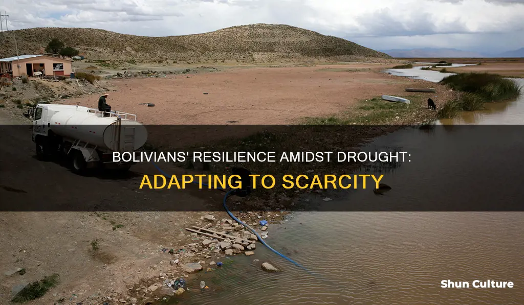 what bolivians doing when bolivia drought