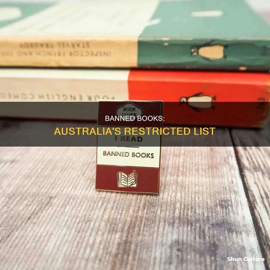 what books are banned in australia