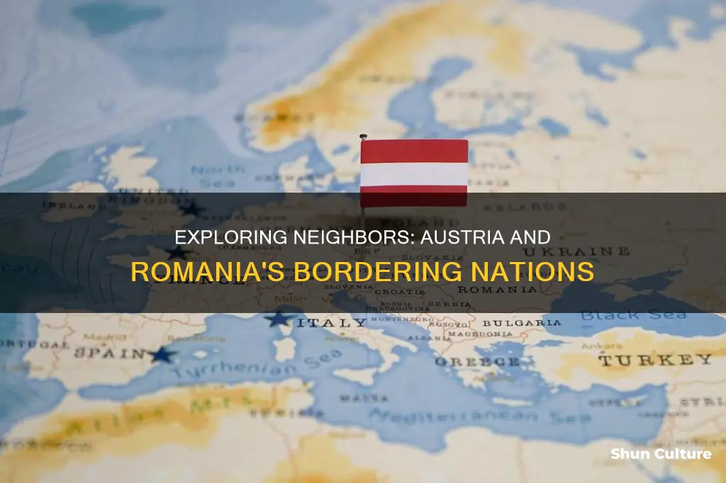 what borders austria and romania