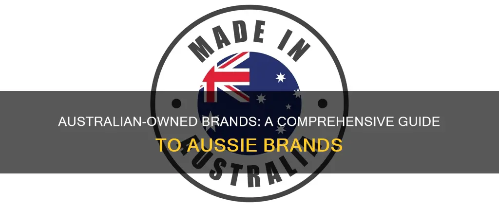 what brands are australian owned