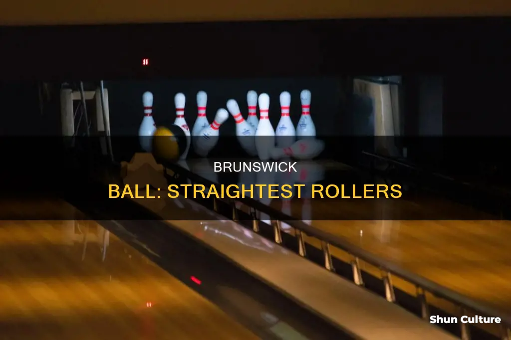 what brunswick ball goes straight