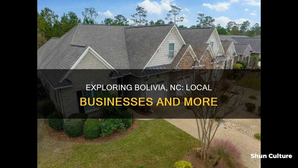 what businesses are located in bolivia nc