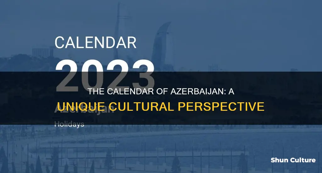 what calendar is used in azerbaijan