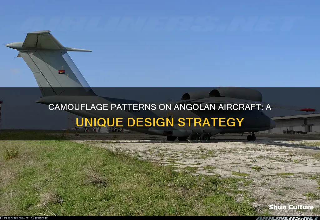 what camouflage pattern does angola aircraft have