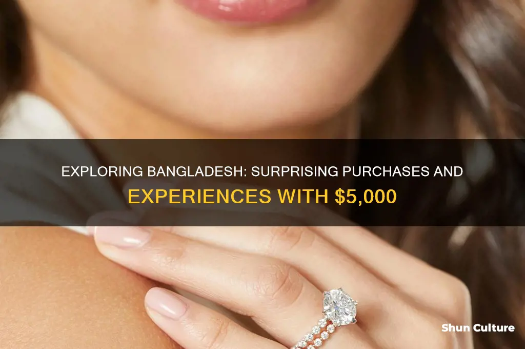 what can 5 thousand dollars get you in bangladesh