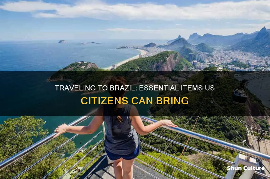 what can a us citizen bring into brazil
