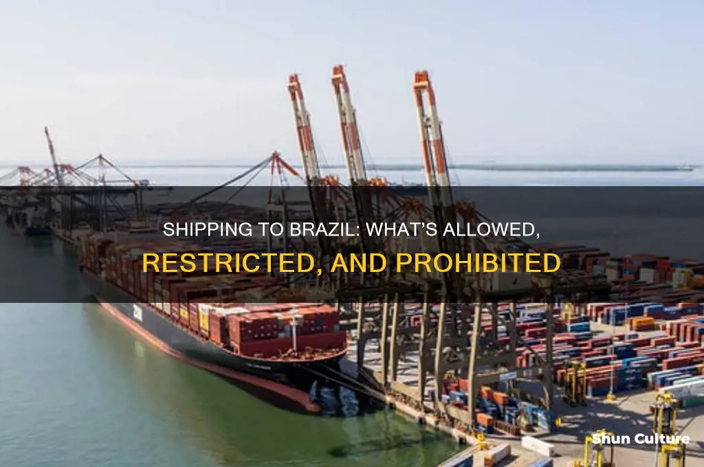 what can be shipped to brazil