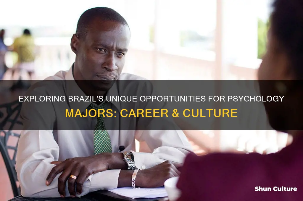 what can brazil offer psychology majors