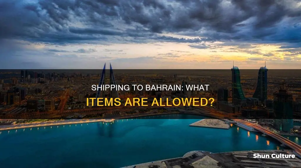 what can I ship to bahrain