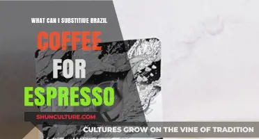 Perfect Espresso Alternatives: Substituting Brazilian Coffee for a Rich Brew