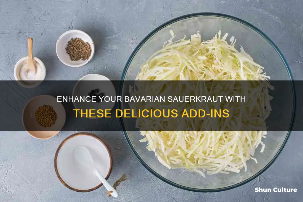 what can you add to bavarian sauerkraut