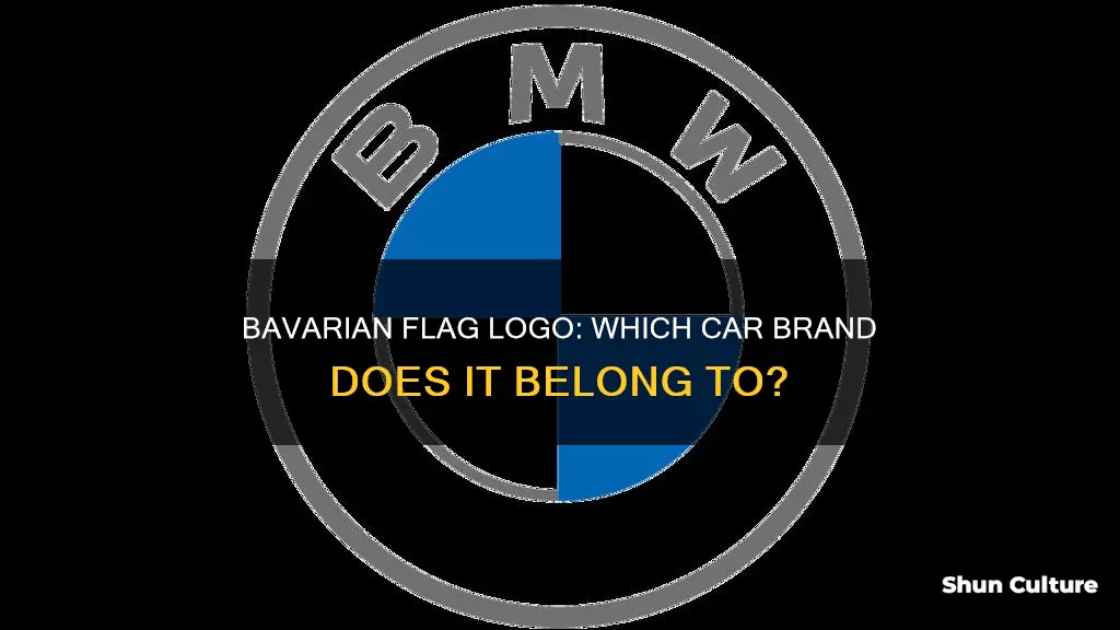 what car has bavarian flag logo