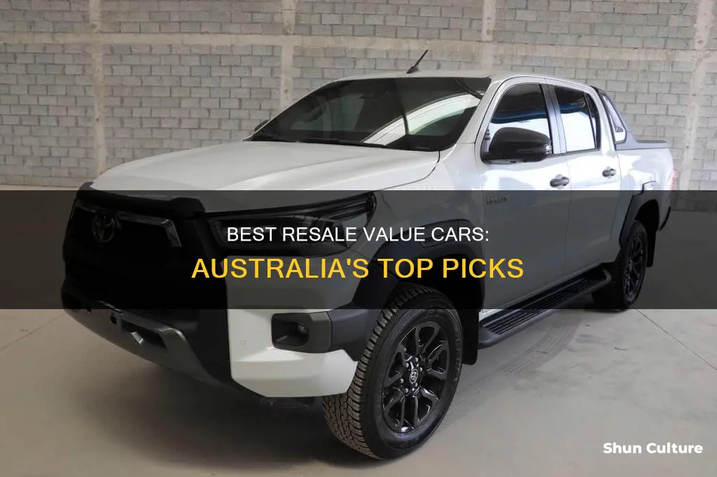 what car has the best resale value in australia