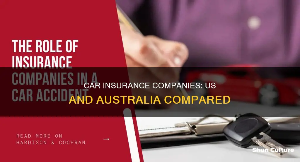 what car insurance companies operate in the us and australia