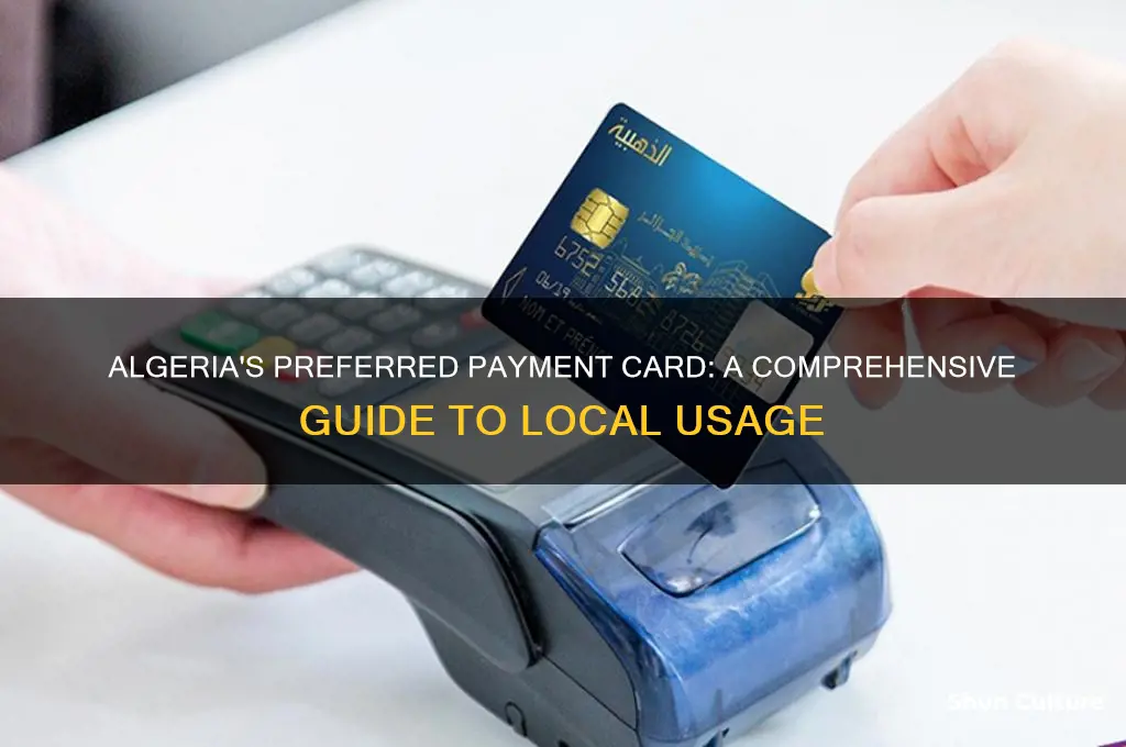 what card does algeria use