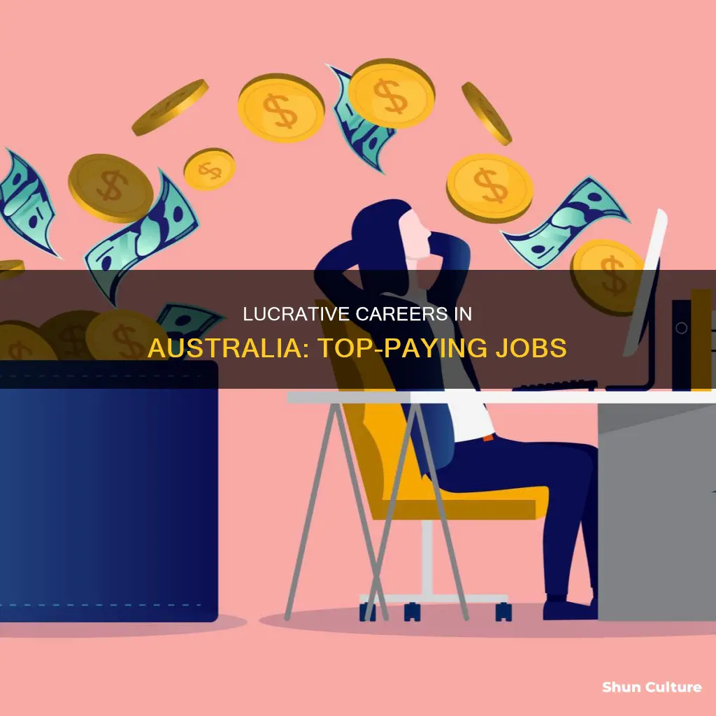 what careers make the most money in australia