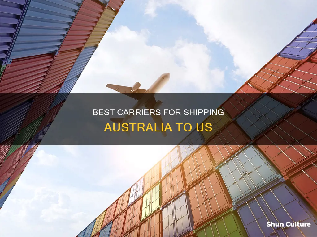 what carriers ship from australia to us