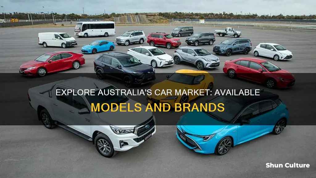 what cars are available in australia