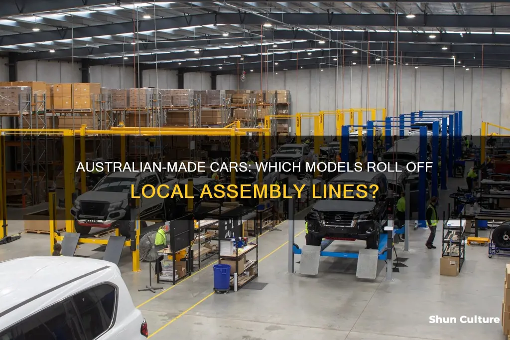 what cars are currentlly being made in australia