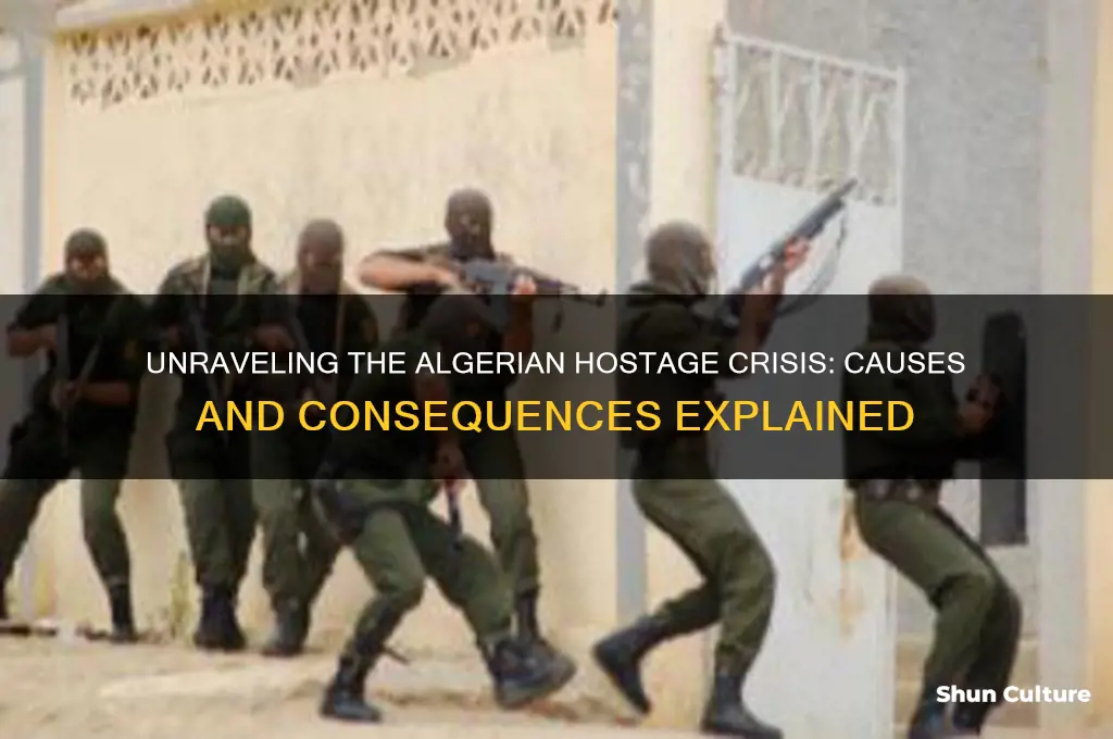 what caused the algerian hostage crisis