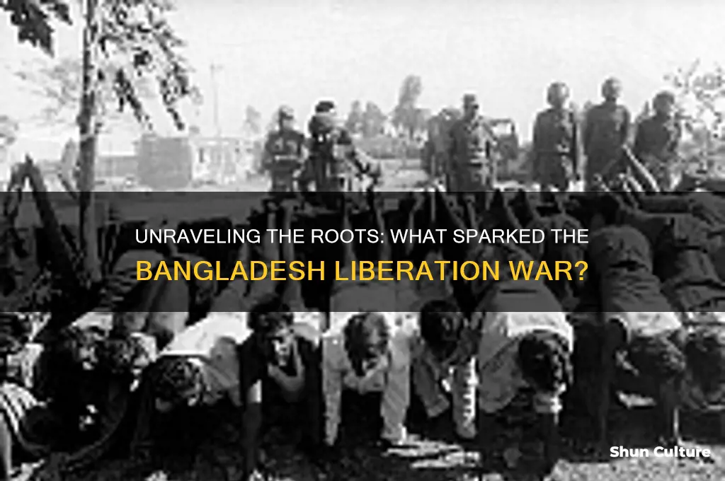 what caused the bangladesh war