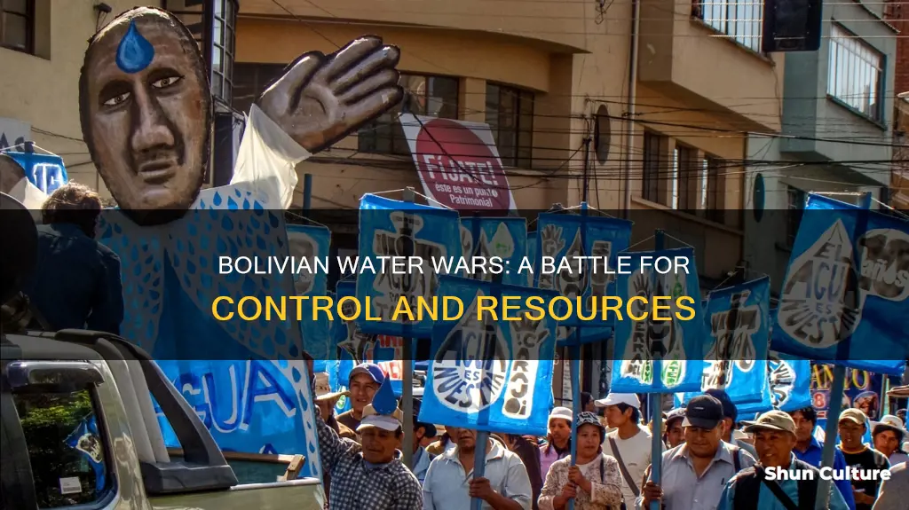 what caused the bolivian water wars