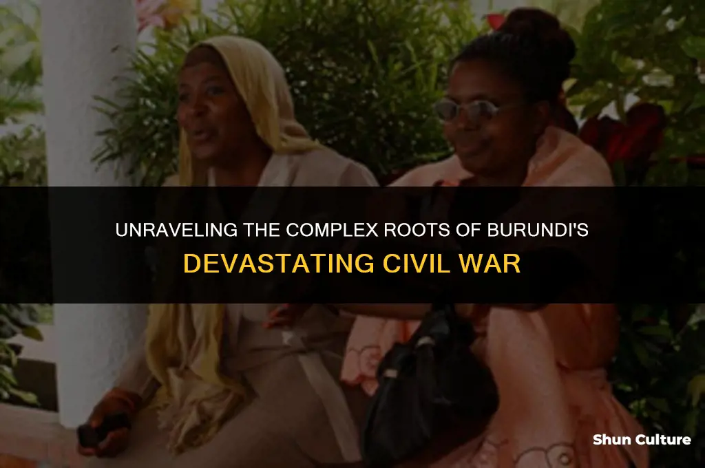 what caused the burundi civil war