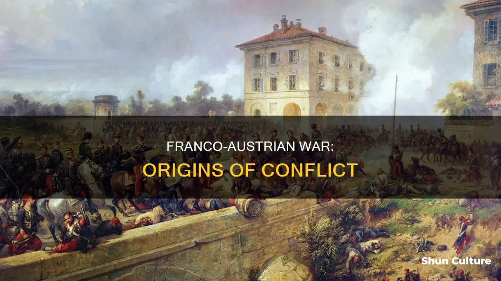 what caused the franco-austrian war