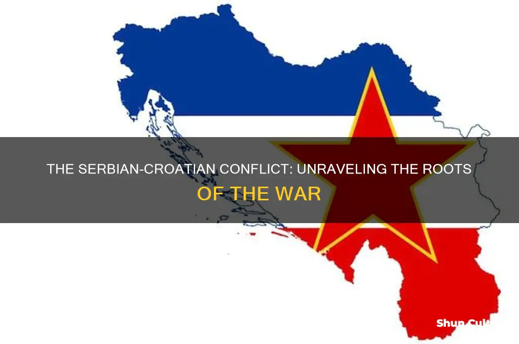 what caused the war between serbia and croatia